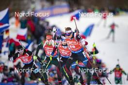 22.12.2018, Nove Mesto, Czech Republic (CZE): Ondrej Moravec (CZE) - IBU world cup biathlon, pursuit men, Nove Mesto (CZE). www.nordicfocus.com. © Manzoni/NordicFocus. Every downloaded picture is fee-liable.