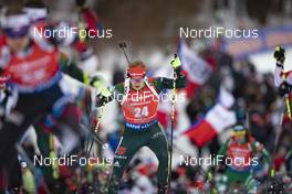 22.12.2018, Nove Mesto, Czech Republic (CZE): Roman Rees (GER) - IBU world cup biathlon, pursuit men, Nove Mesto (CZE). www.nordicfocus.com. © Manzoni/NordicFocus. Every downloaded picture is fee-liable.