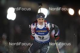 22.12.2018, Nove Mesto, Czech Republic (CZE): Joanne Reid (USA) - IBU world cup biathlon, pursuit women, Nove Mesto (CZE). www.nordicfocus.com. © Manzoni/NordicFocus. Every downloaded picture is fee-liable.