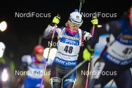 22.12.2018, Nove Mesto, Czech Republic (CZE): Eva Puskarcikova (CZE) - IBU world cup biathlon, pursuit women, Nove Mesto (CZE). www.nordicfocus.com. © Manzoni/NordicFocus. Every downloaded picture is fee-liable.
