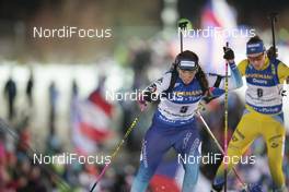 22.12.2018, Nove Mesto, Czech Republic (CZE): Lena Haecki (SUI) - IBU world cup biathlon, pursuit women, Nove Mesto (CZE). www.nordicfocus.com. © Manzoni/NordicFocus. Every downloaded picture is fee-liable.
