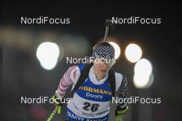22.12.2018, Nove Mesto, Czech Republic (CZE): Clare Egan (USA) - IBU world cup biathlon, pursuit women, Nove Mesto (CZE). www.nordicfocus.com. © Manzoni/NordicFocus. Every downloaded picture is fee-liable.
