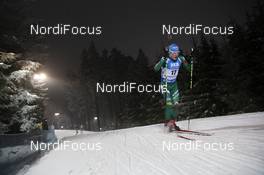 20.12.2018, Nove Mesto, Czech Republic (CZE): Lukas Hofer (ITA) - IBU world cup biathlon, sprint men, Nove Mesto (CZE). www.nordicfocus.com. © Manzoni/NordicFocus. Every downloaded picture is fee-liable.