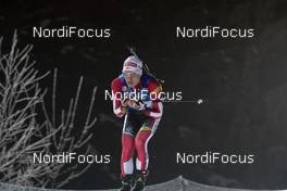 20.12.2018, Nove Mesto, Czech Republic (CZE): Felix Leitner (AUT) - IBU world cup biathlon, sprint men, Nove Mesto (CZE). www.nordicfocus.com. © Manzoni/NordicFocus. Every downloaded picture is fee-liable.