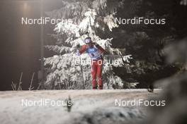20.12.2018, Nove Mesto, Czech Republic (CZE): Scott Gow (CAN) - IBU world cup biathlon, sprint men, Nove Mesto (CZE). www.nordicfocus.com. © Manzoni/NordicFocus. Every downloaded picture is fee-liable.