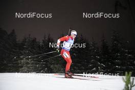 20.12.2018, Nove Mesto, Czech Republic (CZE): Scott Gow (CAN) - IBU world cup biathlon, sprint men, Nove Mesto (CZE). www.nordicfocus.com. © Manzoni/NordicFocus. Every downloaded picture is fee-liable.