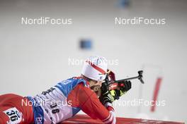 20.12.2018, Nove Mesto, Czech Republic (CZE): Christian Gow (CAN) - IBU world cup biathlon, sprint men, Nove Mesto (CZE). www.nordicfocus.com. © Manzoni/NordicFocus. Every downloaded picture is fee-liable.