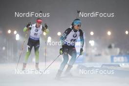 21.12.2018, Nove Mesto, Czech Republic (CZE): Anais Chevalier (FRA) - IBU world cup biathlon, sprint women, Nove Mesto (CZE). www.nordicfocus.com. © Manzoni/NordicFocus. Every downloaded picture is fee-liable.
