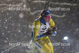 21.12.2018, Nove Mesto, Czech Republic (CZE): Emma Nilsson (SWE) - IBU world cup biathlon, sprint women, Nove Mesto (CZE). www.nordicfocus.com. © Manzoni/NordicFocus. Every downloaded picture is fee-liable.
