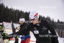 19.12.2018, Nove Mesto, Czech Republic (CZE): Scott Gow (CAN) - IBU world cup biathlon, training, Nove Mesto (CZE). www.nordicfocus.com. © Manzoni/NordicFocus. Every downloaded picture is fee-liable.