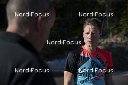 09.10.2018, Ramsau, Austria (AUT): Lukas Hofer (ITA) - Nordic Preparation Week, Ramsau (AUT). www.nordicfocus.com. © Manzoni/NordicFocus. Every downloaded picture is fee-liable.