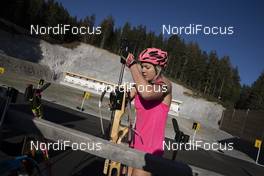 09.10.2018, Ramsau, Austria (AUT): Grete Gaim (EST) - Nordic Preparation Week, Ramsau (AUT). www.nordicfocus.com. © Manzoni/NordicFocus. Every downloaded picture is fee-liable.
