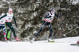 01.01.2018, Lenzerheide, Switzerland (SUI): Nathalie Von Siebenthal (SUI) - FIS world cup cross-country, tour de ski, pursuit women, Lenzerheide (SUI). www.nordicfocus.com. © Modica/NordicFocus. Every downloaded picture is fee-liable.