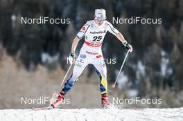 01.01.2018, Lenzerheide, Switzerland (SUI): Emma Wiken (SWE) - FIS world cup cross-country, tour de ski, pursuit women, Lenzerheide (SUI). www.nordicfocus.com. © Modica/NordicFocus. Every downloaded picture is fee-liable.