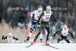 01.01.2018, Lenzerheide, Switzerland (SUI): Nicole Fessel (GER) - FIS world cup cross-country, tour de ski, pursuit women, Lenzerheide (SUI). www.nordicfocus.com. © Modica/NordicFocus. Every downloaded picture is fee-liable.