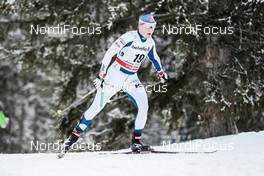 01.01.2018, Lenzerheide, Switzerland (SUI): Aino-Kaisa Saarinen (FIN) - FIS world cup cross-country, tour de ski, pursuit women, Lenzerheide (SUI). www.nordicfocus.com. © Modica/NordicFocus. Every downloaded picture is fee-liable.