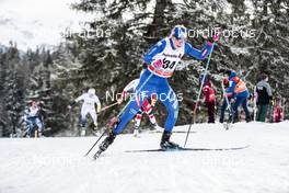 01.01.2018, Lenzerheide, Switzerland (SUI): Elisa Brocard (ITA) - FIS world cup cross-country, tour de ski, pursuit women, Lenzerheide (SUI). www.nordicfocus.com. © Modica/NordicFocus. Every downloaded picture is fee-liable.