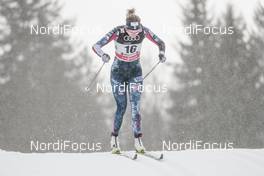 03.01.2018, Oberstdorf, Germany (GER): Sadie Bjornsen (USA) - FIS world cup cross-country, tour de ski, individual sprint, Oberstdorf (GER). www.nordicfocus.com. © Modica/NordicFocus. Every downloaded picture is fee-liable.