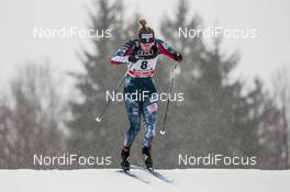 03.01.2018, Oberstdorf, Germany (GER): Jessica Diggins (USA) - FIS world cup cross-country, tour de ski, individual sprint, Oberstdorf (GER). www.nordicfocus.com. © Modica/NordicFocus. Every downloaded picture is fee-liable.
