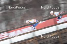 04.01.2018, Oberstdorf, Germany (GER): Andrew Musgrave (GBR), Didrik Toenseth (NOR), (l-r)  - FIS world cup cross-country, tour de ski, mass men, Oberstdorf (GER). www.nordicfocus.com. © Modica/NordicFocus. Every downloaded picture is fee-liable.