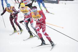 04.01.2018, Oberstdorf, Germany (GER): Dominik Baldauf (AUT), Alex Harvey (CAN), (l-r)  - FIS world cup cross-country, tour de ski, mass men, Oberstdorf (GER). www.nordicfocus.com. © Modica/NordicFocus. Every downloaded picture is fee-liable.
