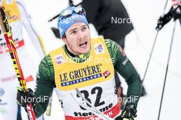 07.01.2018, Val di Fiemme, Italy (ITA): Lucas Boegl (GER) - FIS world cup cross-country, tour de ski, final climb men, Val di Fiemme (ITA). www.nordicfocus.com. © Modica/NordicFocus. Every downloaded picture is fee-liable.