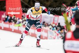 07.01.2018, Val di Fiemme, Italy (ITA): Hans Christer Holund (NOR) - FIS world cup cross-country, tour de ski, final climb men, Val di Fiemme (ITA). www.nordicfocus.com. © Modica/NordicFocus. Every downloaded picture is fee-liable.