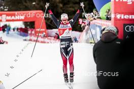 07.01.2018, Val di Fiemme, Italy (ITA): Ingvild Flugstad Oestberg (NOR) - FIS world cup cross-country, tour de ski, final climb women, Val di Fiemme (ITA). www.nordicfocus.com. © Modica/NordicFocus. Every downloaded picture is fee-liable.