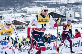 06.01.2018, Val di Fiemme, Italy (ITA): Niklas Dyrhaug (NOR) - FIS world cup cross-country, tour de ski, mass men, Val di Fiemme (ITA). www.nordicfocus.com. © Modica/NordicFocus. Every downloaded picture is fee-liable.