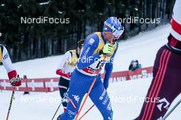 06.01.2018, Val di Fiemme, Italy (ITA): Francesco De Fabiani (ITA) - FIS world cup cross-country, tour de ski, mass men, Val di Fiemme (ITA). www.nordicfocus.com. © Modica/NordicFocus. Every downloaded picture is fee-liable.