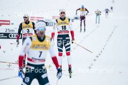 06.01.2018, Val di Fiemme, Italy (ITA): Martin Johnsrud Sundby (NOR), Niklas Dyrhaug (NOR), (l-r)  - FIS world cup cross-country, tour de ski, mass men, Val di Fiemme (ITA). www.nordicfocus.com. © Modica/NordicFocus. Every downloaded picture is fee-liable.
