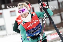 05.01.2018, Val di Fiemme, Italy (ITA): Stefanie Boehler (GER) - FIS world cup cross-country, tour de ski, training, Val di Fiemme (ITA). www.nordicfocus.com. © Modica/NordicFocus. Every downloaded picture is fee-liable.