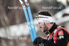 05.01.2018, Val di Fiemme, Italy (ITA): French Skiman with Salomon ski   - FIS world cup cross-country, tour de ski, training, Val di Fiemme (ITA). www.nordicfocus.com. © Modica/NordicFocus. Every downloaded picture is fee-liable.