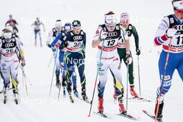 06.01.2018, Val di Fiemme, Italy (ITA): Emma Wiken (SWE) - FIS world cup cross-country, tour de ski, mass women, Val di Fiemme (ITA). www.nordicfocus.com. © Modica/NordicFocus. Every downloaded picture is fee-liable.