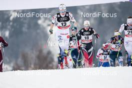 06.01.2018, Val di Fiemme, Italy (ITA): Emma Wiken (SWE) - FIS world cup cross-country, tour de ski, mass women, Val di Fiemme (ITA). www.nordicfocus.com. © Modica/NordicFocus. Every downloaded picture is fee-liable.