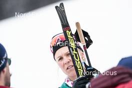 05.01.2018, Val di Fiemme, Italy (ITA): Sadie Bjornsen (USA) - FIS world cup cross-country, tour de ski, training, Val di Fiemme (ITA). www.nordicfocus.com. © Modica/NordicFocus. Every downloaded picture is fee-liable.