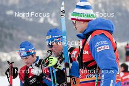 06.01.2018, Val di Fiemme, Italy (ITA): Salomon and team ita   - FIS world cup cross-country, tour de ski, mass women, Val di Fiemme (ITA). www.nordicfocus.com. © Modica/NordicFocus. Every downloaded picture is fee-liable.