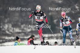 06.01.2018, Val di Fiemme, Italy (ITA): Anne Kjersti Kalvaa (NOR) - FIS world cup cross-country, tour de ski, mass women, Val di Fiemme (ITA). www.nordicfocus.com. © Modica/NordicFocus. Every downloaded picture is fee-liable.