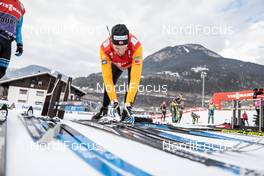 06.01.2018, Val di Fiemme, Italy (ITA): Salomon   - FIS world cup cross-country, tour de ski, mass women, Val di Fiemme (ITA). www.nordicfocus.com. © Modica/NordicFocus. Every downloaded picture is fee-liable.