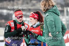 05.01.2018, Val di Fiemme, Italy (ITA): Katharina Hennig (GER) - FIS world cup cross-country, tour de ski, training, Val di Fiemme (ITA). www.nordicfocus.com. © Modica/NordicFocus. Every downloaded picture is fee-liable.