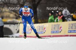 13.01.2018, Dresden, Germany (GER): Debora Roncari (ITA) - FIS world cup cross-country, individual sprint, Dresden (GER). www.nordicfocus.com. © Thibaut/NordicFocus. Every downloaded picture is fee-liable.