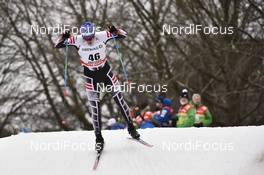 13.01.2018, Dresden, Germany (GER): Tobias Habenicht (AUT) - FIS world cup cross-country, individual sprint, Dresden (GER). www.nordicfocus.com. © Thibaut/NordicFocus. Every downloaded picture is fee-liable.