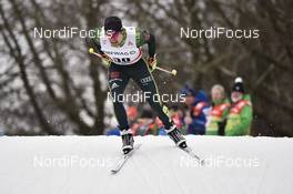 13.01.2018, Dresden, Germany (GER): Valentin Maettig (GER) - FIS world cup cross-country, individual sprint, Dresden (GER). www.nordicfocus.com. © Thibaut/NordicFocus. Every downloaded picture is fee-liable.