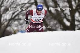 13.01.2018, Dresden, Germany (GER): Andrey Krasnov (RUS) - FIS world cup cross-country, individual sprint, Dresden (GER). www.nordicfocus.com. © Thibaut/NordicFocus. Every downloaded picture is fee-liable.