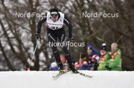 13.01.2018, Dresden, Germany (GER): Gianluca Cologna (SUI) - FIS world cup cross-country, individual sprint, Dresden (GER). www.nordicfocus.com. © Thibaut/NordicFocus. Every downloaded picture is fee-liable.