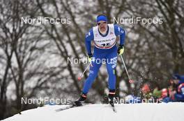 13.01.2018, Dresden, Germany (GER): Michael Hellweger (ITA) - FIS world cup cross-country, individual sprint, Dresden (GER). www.nordicfocus.com. © Thibaut/NordicFocus. Every downloaded picture is fee-liable.