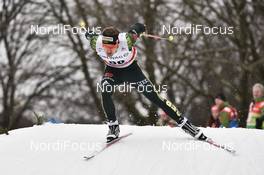 13.01.2018, Dresden, Germany (GER): Marius Cebulla (GER) - FIS world cup cross-country, individual sprint, Dresden (GER). www.nordicfocus.com. © Thibaut/NordicFocus. Every downloaded picture is fee-liable.