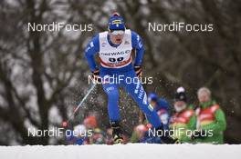 13.01.2018, Dresden, Germany (GER): Stefan Zelger (ITA) - FIS world cup cross-country, individual sprint, Dresden (GER). www.nordicfocus.com. © Thibaut/NordicFocus. Every downloaded picture is fee-liable.