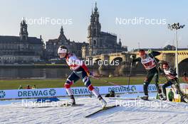 14.01.2018, Dresden, Germany (GER): Mari Eide (NOR) - FIS world cup cross-country, team sprint, Dresden (GER). www.nordicfocus.com. © Thibaut/NordicFocus. Every downloaded picture is fee-liable.