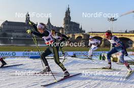 14.01.2018, Dresden, Germany (GER): Sandra Ringwald (GER) - FIS world cup cross-country, team sprint, Dresden (GER). www.nordicfocus.com. © Thibaut/NordicFocus. Every downloaded picture is fee-liable.